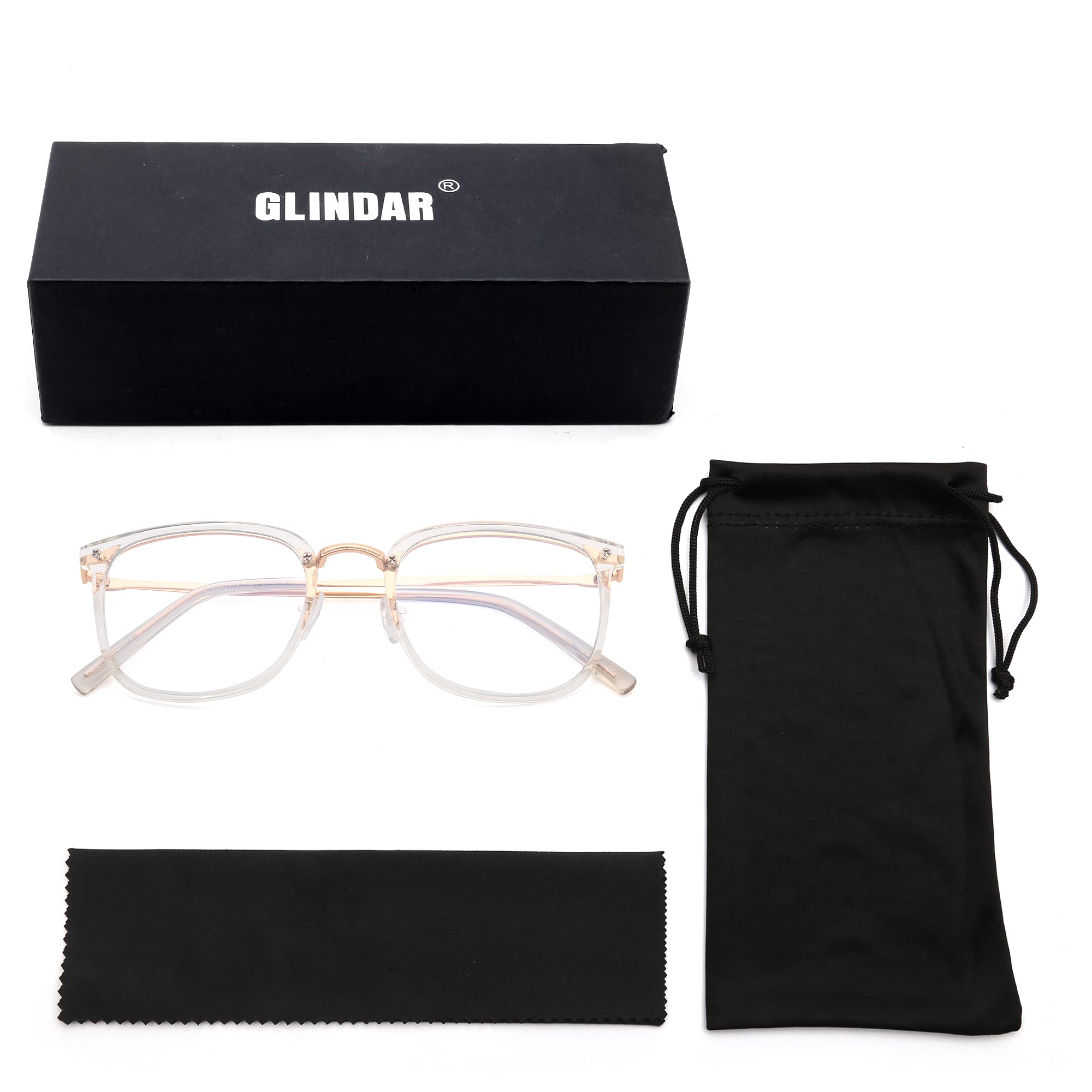 Glindar Quadrati Classici occhiali da sole unisex UV400