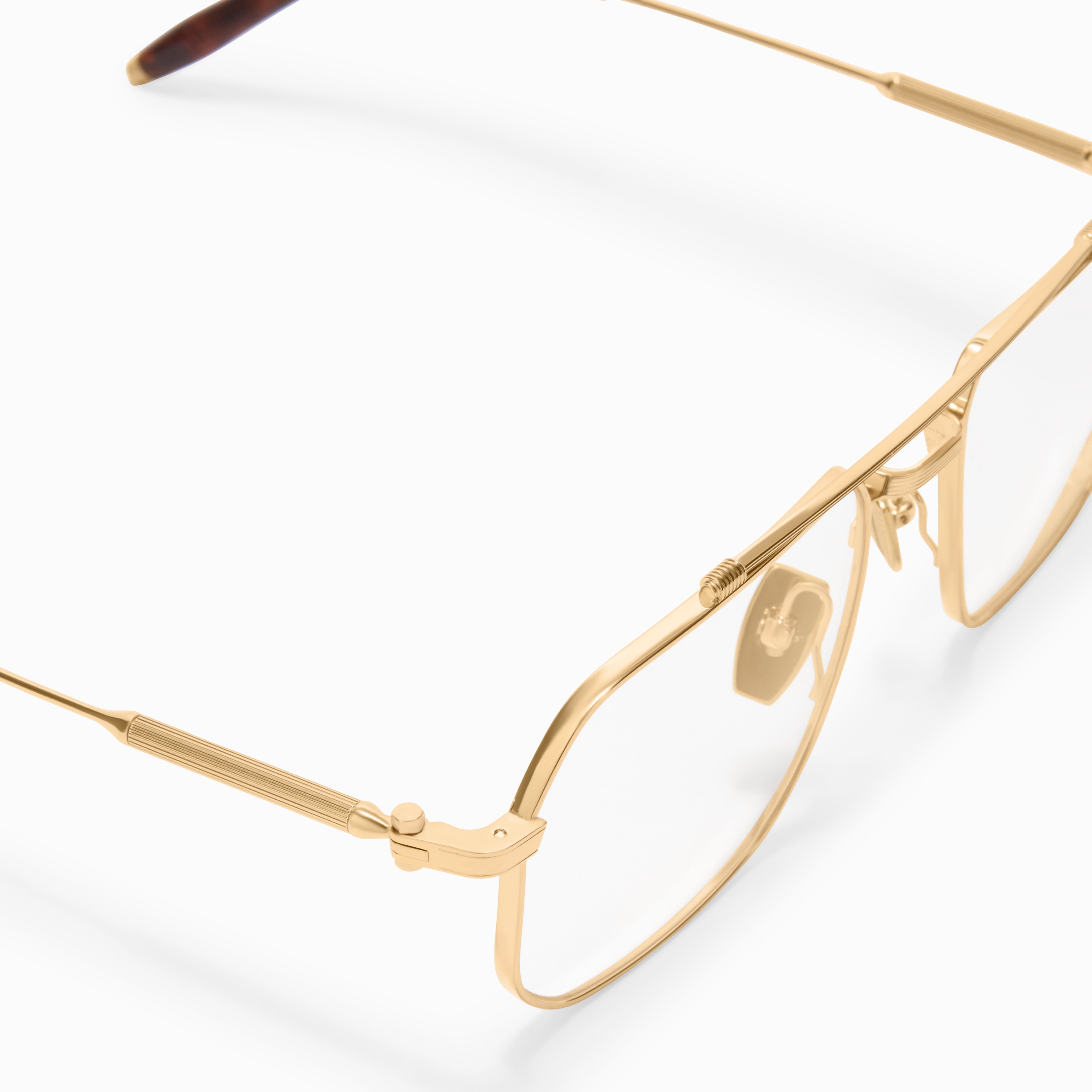 Akoni Horizon Atlas montatura da vista oro 12k