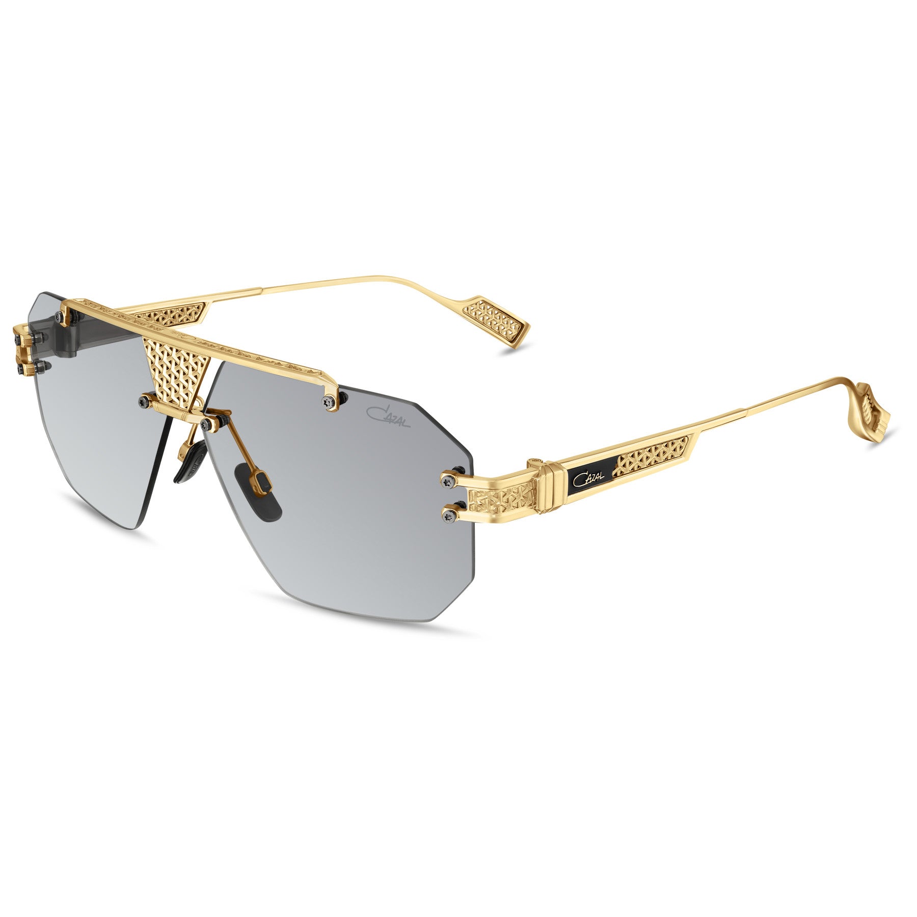 Cazal ERA 360 MOD 777 occhiali da sole oro-nero uomo