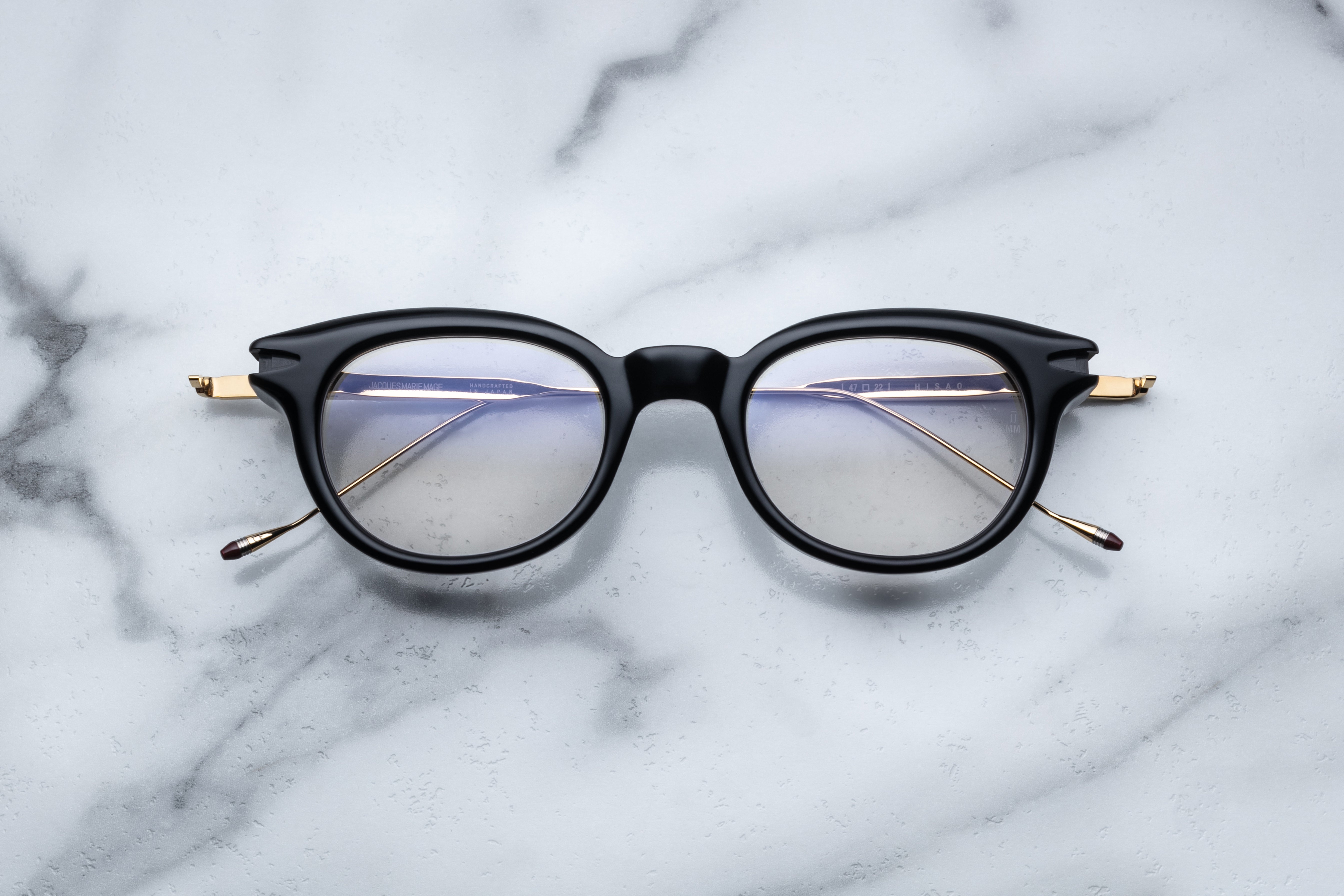 Jacques Marie Mage Hisao RX occhiali da vista Regal blu