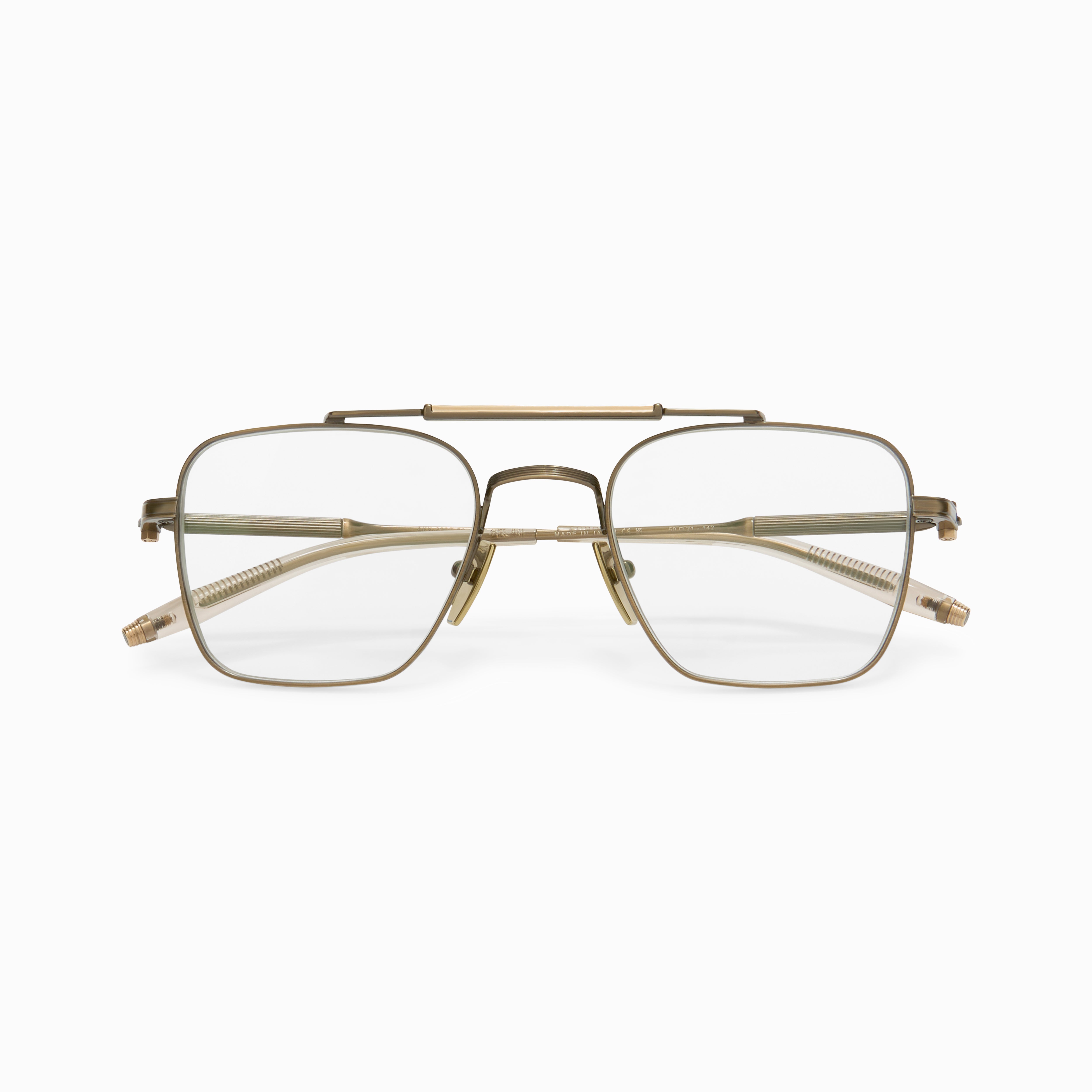 Akoni Horizon Europa Rx occhiali da vista oro antico navigator