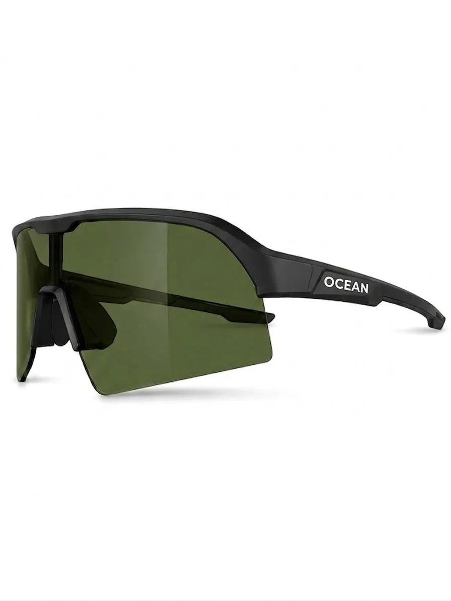 Ocean Sprint occhiali ciclismo nero fumo polarizzati