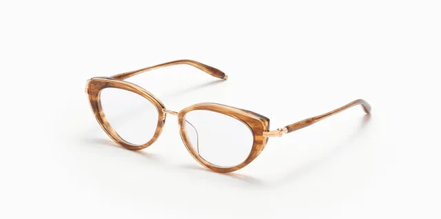 Akoni Horizon Athena Rx occhiali da vista sand swirl cat-eye