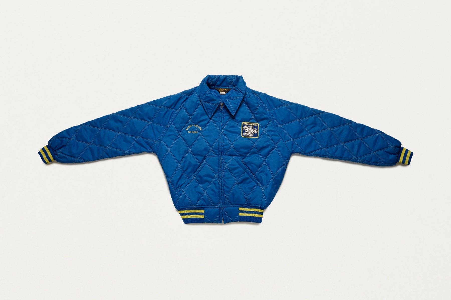 Jacques Marie Mage Swingster giacca Michelin Man 1980s
