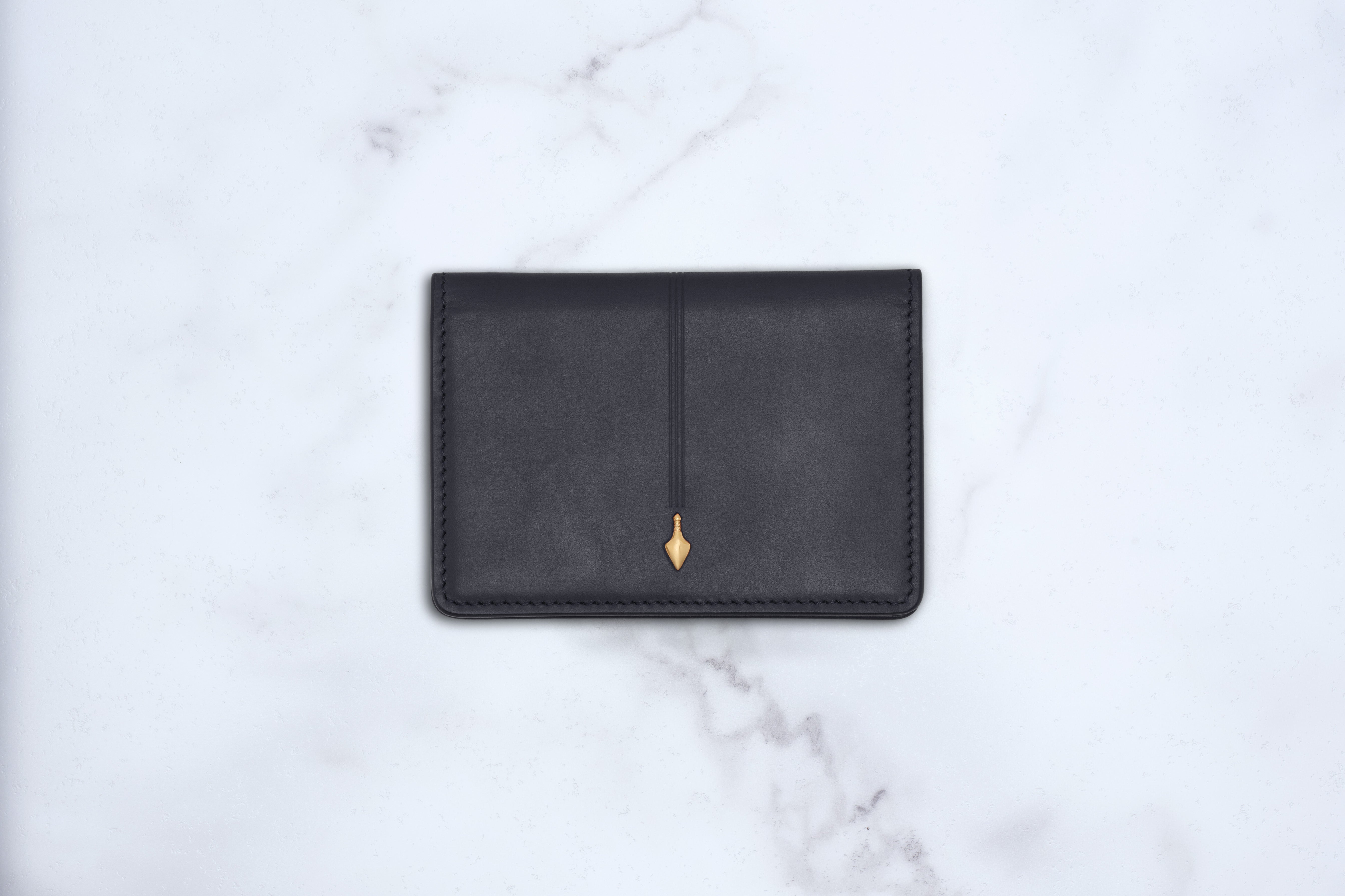 Jacques Marie Mage Cassandre portafoglio bifold pelle