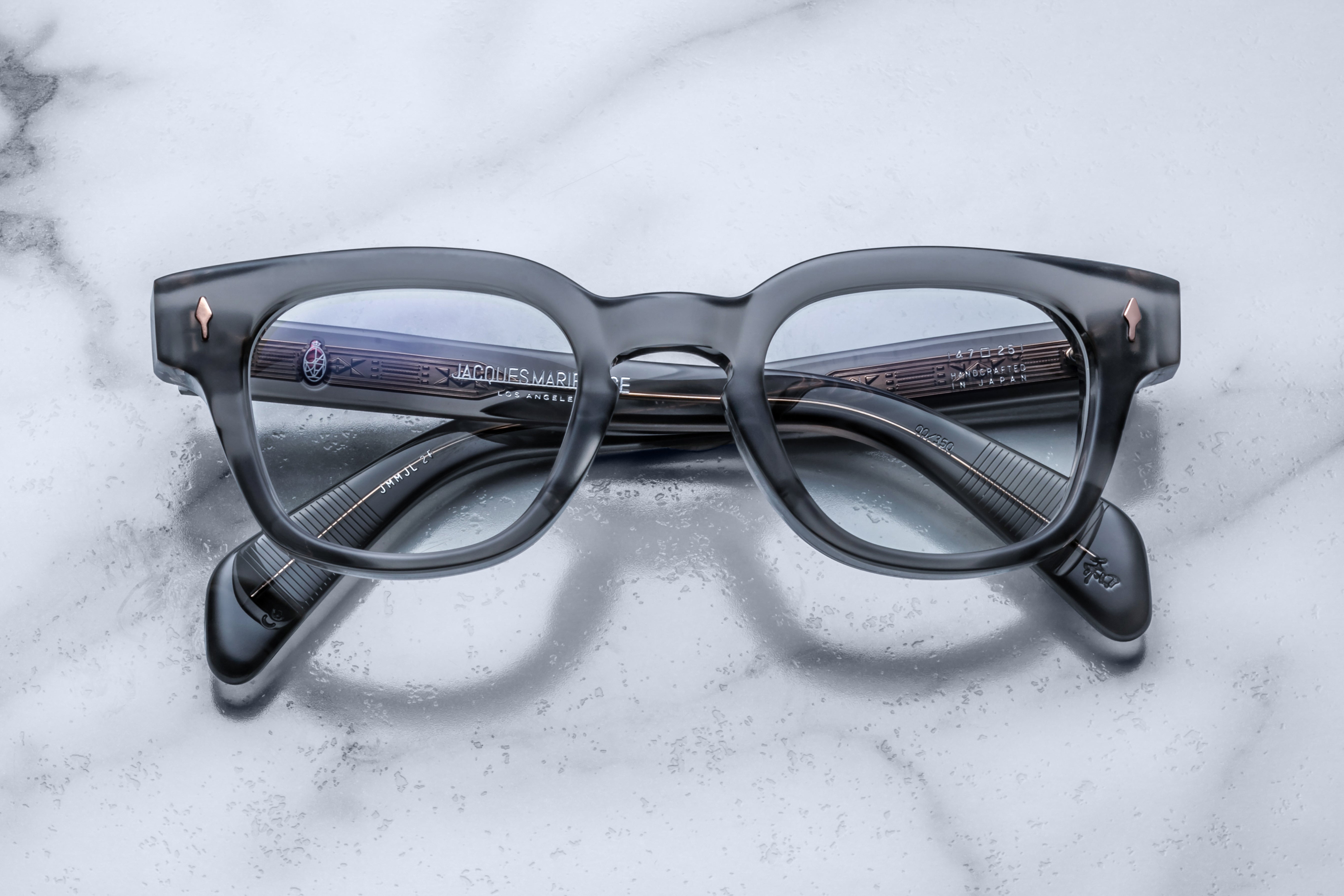 Jacques Marie Mage Julien occhiali da vista H13 Honeycomb bronze