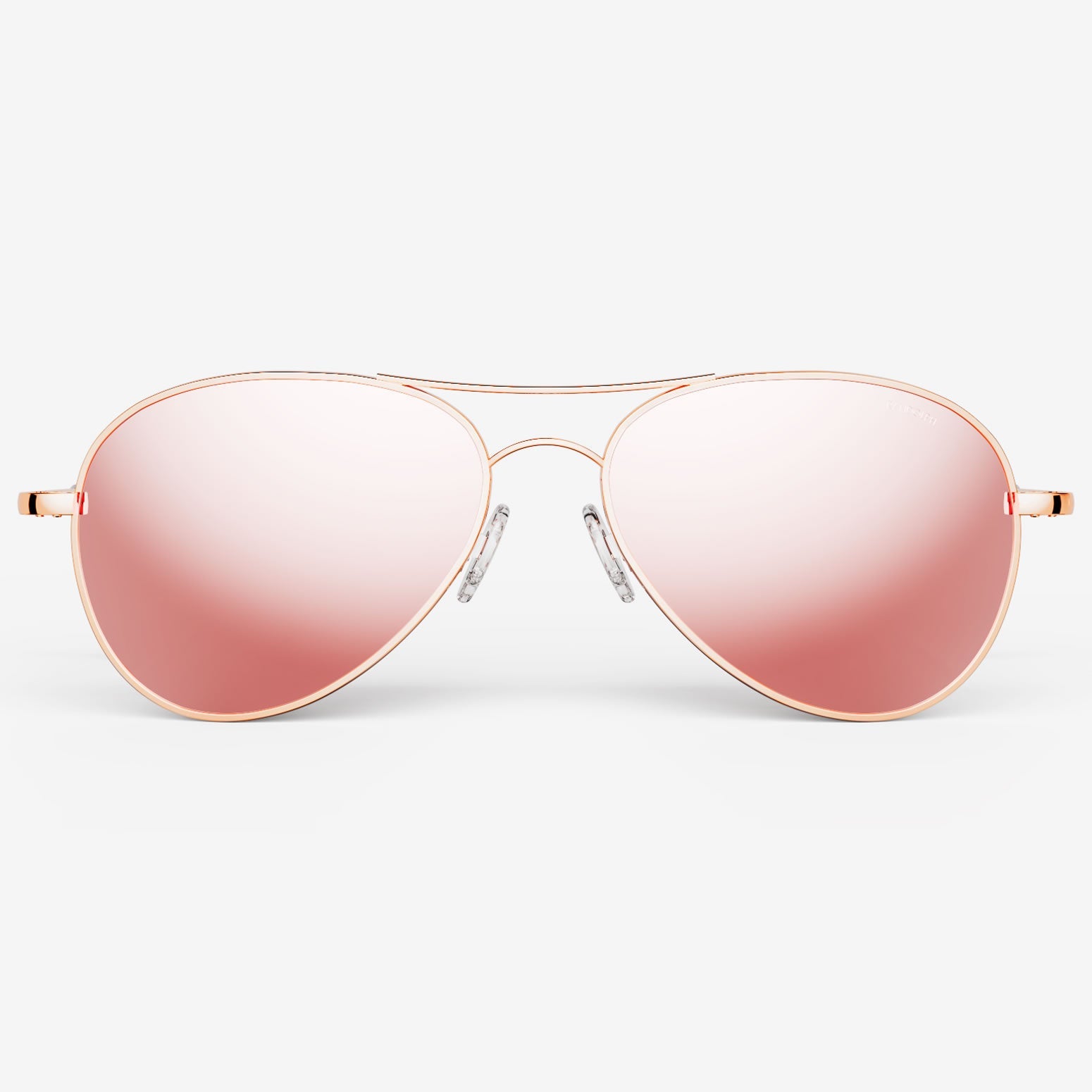 Randolph Amelia occhiali sole 22k Rose Gold 57 mm