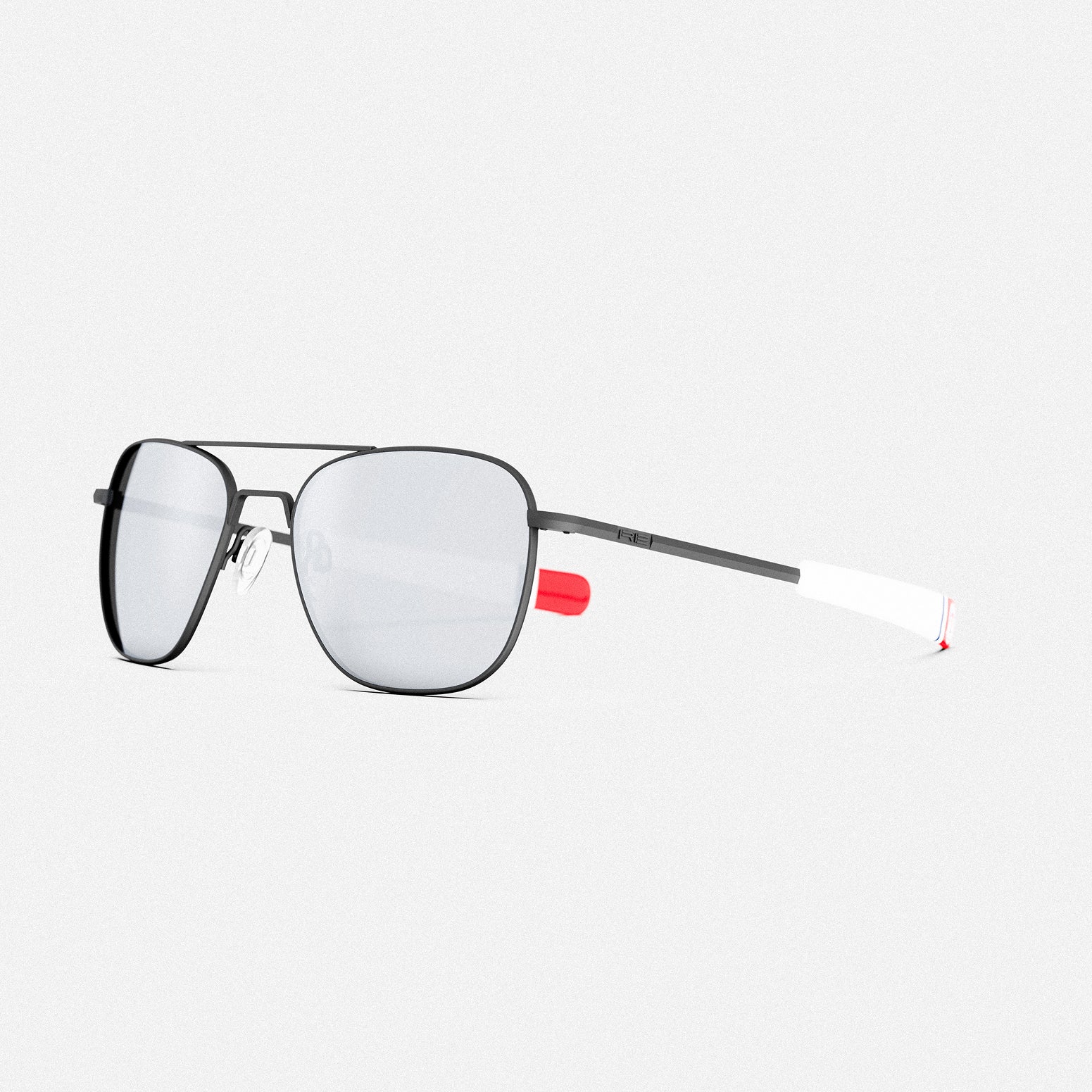 Randolph Thunderbirds Aviator occhiali da sole Matte Black