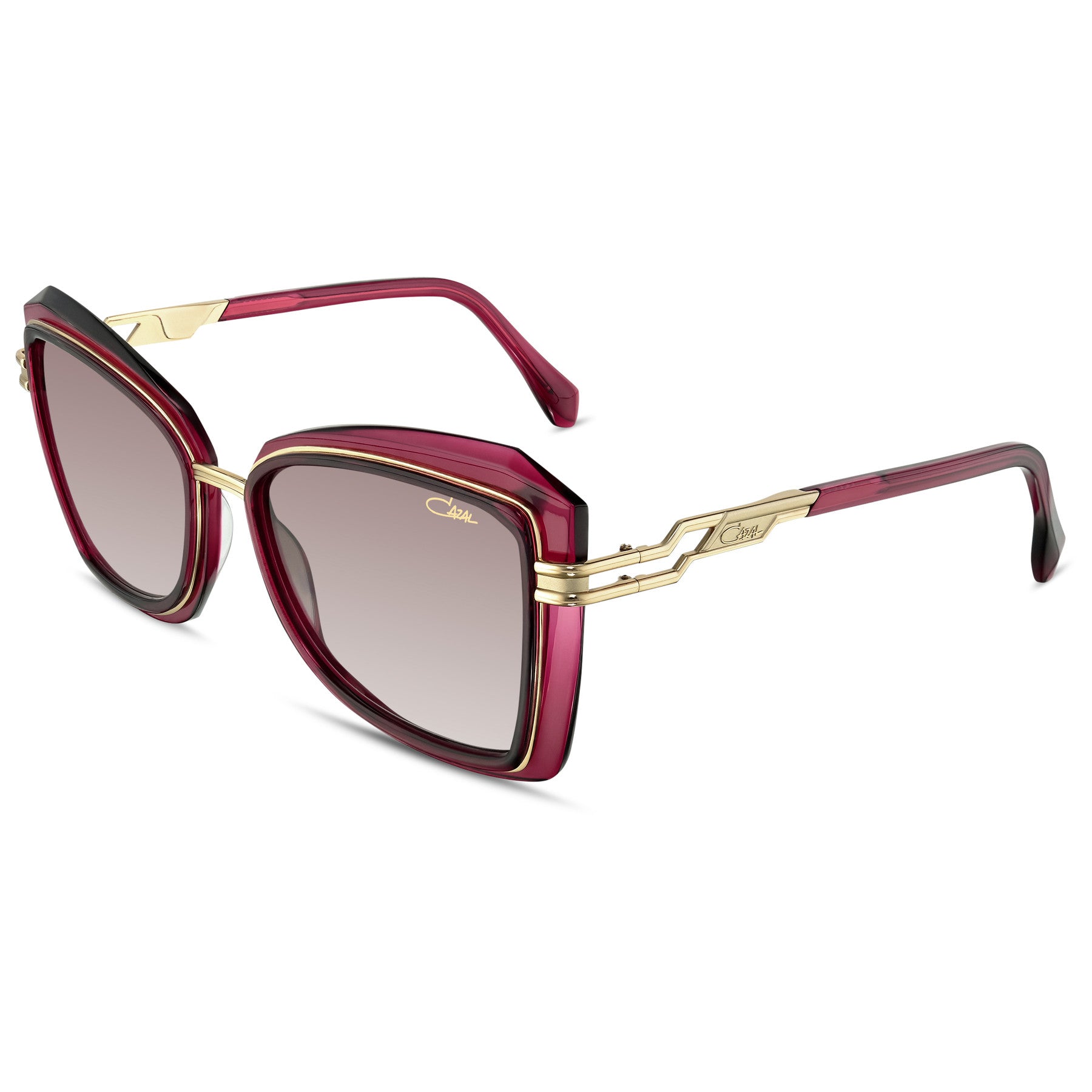 Cazal 8500s/9500s 8512 occhiali da sole rosso-oro donna