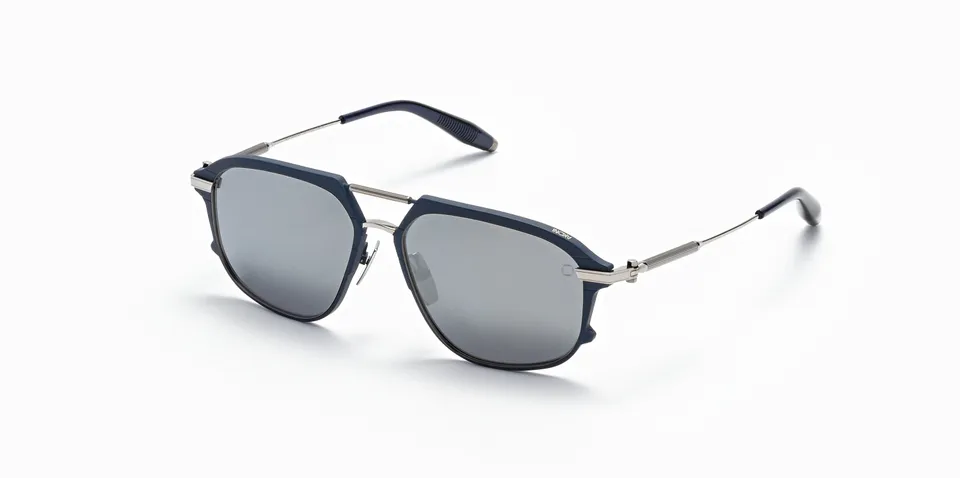 Akoni Etere Icarus occhiali da sole matte navy 58