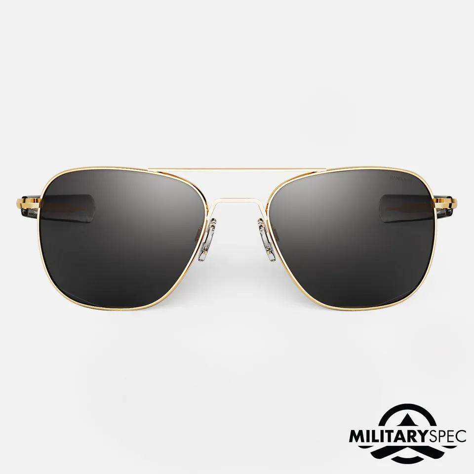 Randolph Aviator Military Special Edition occhiali sole oro 23k